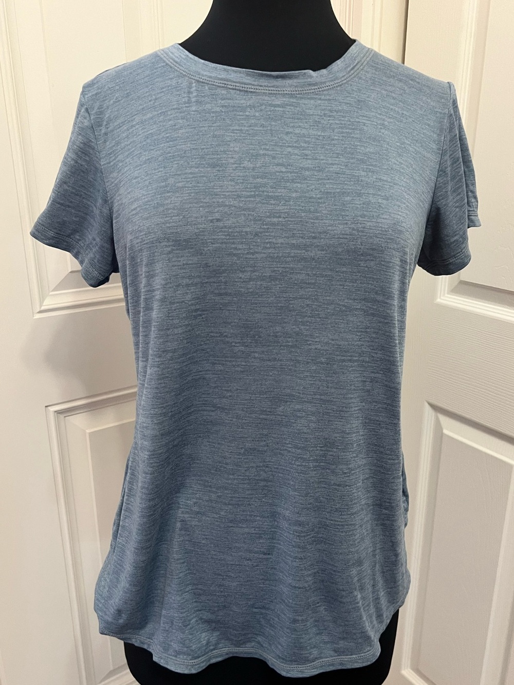 Head Heathered Blue Short Sleeve Crewneck Active Tee
